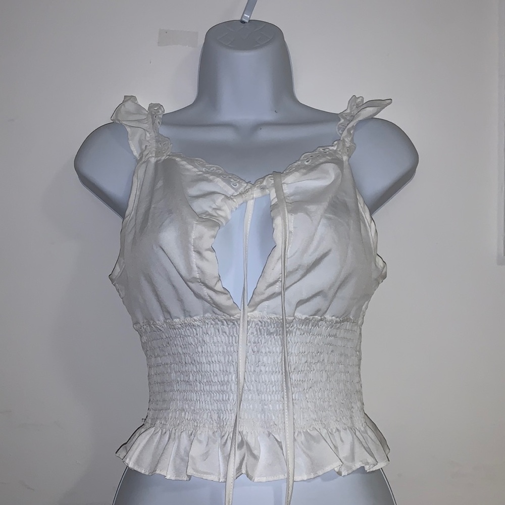 White Dainty Top